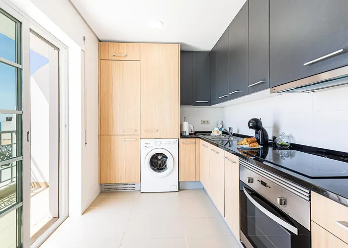 アパート Rossio Sea View By Alzira *